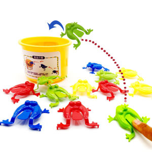 10/20Pcs Jumping Frog Bounce Fidget Toys For Novelty Assorted  Stress Reliever Toys For Birthday Gift Party Favor