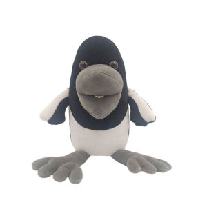22Cm Steve and Maggie Plush Toy New Halloween Kawaii Magpie Crow PlushToys Soft Stuffed Animal Doll Pillows for Holiday Gifts