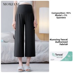 Mom Jane | Comfortable Loose Wide-leg Pregancy Pants Supporting Belly