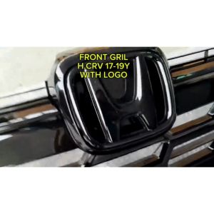 [ FREE LOGO ] HONDA CRV 2017-2021 FRONT BUMPER GRILL GRILLE TYPE-R BLACK COLOUR