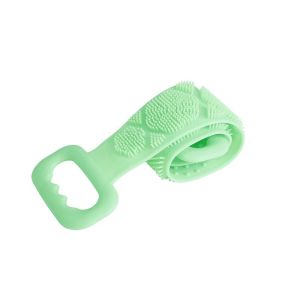 Paulweekend dụng cụ làm sạch cơ thể đồ chà phòng tắm silicon hai mặt để tắm