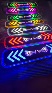 [ Bisa COD ] Lampu Bak Modul Model Mata Panjang 15 Cm Universal Motor Mobil 12V Super Terang