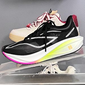 Breathable Marathon Running Shoes Fly Electric 5C Carbon Board Spring Summer New Style Shock Absorption Fashionable Sports Sneakers