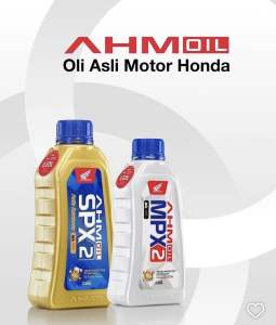 AHM OIL MPX2/SPX2 OLI MOTOR MATIC HONDA 065 L