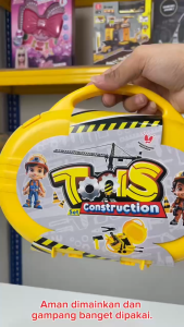 Pasar Distributor IM-45773 UNDER TOOLS CONSTRUCTION Mainan Engineer Set Tas Perkakas Mainan Edukasi