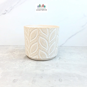 The Leaferie Elmeri Flowerpot . flowerpots . flower pot . plant pots . planter . planters . Ceramic