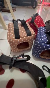 FULKADOT-KUBUS-SLEEPING POUCH MODEL KUBUS HEWAN SUGAR GLIDER TUPAI TERBANG-TOTOL FULKADO