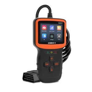 V317 Màn hình màu OBD2 công cụ chẩn đoán xe máy quét ô tô mã đọc kiểm tra lỗi động cơ