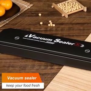 Clear Plastic Bags For Convenient Reusable Resealable Vacuum Lock Packaging For Food Storage