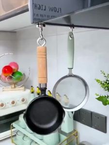 10 cái móc từ tính mạnh mẽ móc chịu tải móc lưu trữ đa năng cho nhà bếp Thanh Lưu trữ Móc treo chìa khóa