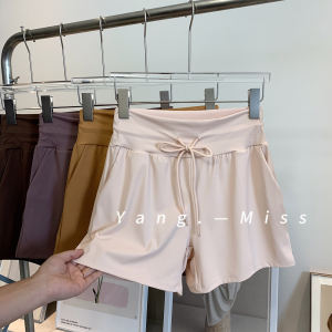 กางเกงขาสั้นโยคะ ทรงหลวม ระบายอากาศได้ดี แห้งเร็ว สำหรับผู้หญิง ทรงขากระบอก ทรงหลวม ทรงขากระบอก ทรงหลวม