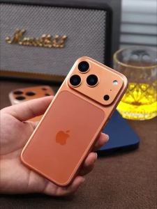 Ốp Điện Thoại iPhone 11/12/13/14/15/16/17 Pro Max Cao Cấp Chất Liệu Da PU Nhẹ Chống Sốc Vân Da Lýchee Chống Bụi Mặt Lưng Mờ Màu Kaki