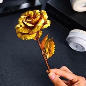 DIANSHIFANG | Simulated Glowing Red Rose Toy