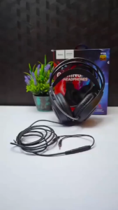 Tai nghe chụp tai headphone có dây nói voice chính hãng hoco điều chỉnh âm lượng chơi game trên máy tính và học online