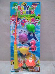 Mainan Pancing Ikan Magnet Baby Shark Murah