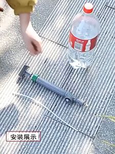 Adjustable Beverage Bottle Spray Watering Sprinkler Pressure Atomizing Nozzle Gardening Tools