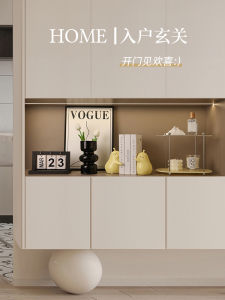 BHM Ins Style Creamy Entrance Decorative Accessories Living Room Sideboard Storage Ceramic Home Decoration Moving Gift
