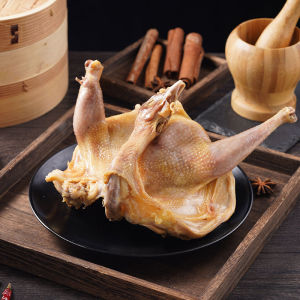 Authentic Shangxiang Wind-Dried Chicken Whole Rooster Free Range Farmhouse Cured Meat Gift from Hubei Jingmen City 800g Bag