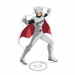 Bandai | 16CM Anime GANGLION Isobe Kenji & Kageyama Minoru Nhân Vật Với Setsuko Acrylic Đứng Để Cosplay Đồ Trang Trí Quà Tặng Sưu Tập Phụ Kiện