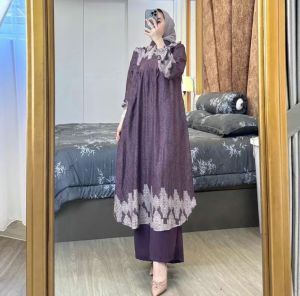 SET TUNIK LAIKA SET TUNIK KEKINIAN SET TUNIK BUSUI TERBARU