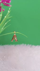 Liontin Huruf Inisial A-Z Tidak Berkarat dan Tahan Lama Premium Quaity PP017