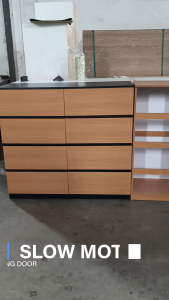 [FREE INSTALLATION] KENZZO : E1 GRADE 3/4/5 Layers Chest of drawer Storage/ drawer organizer/baby drawer