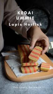 Kek Lapis Sarawak - Lapis Horlick
