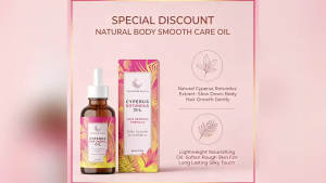 Cyperus Rotundus Oil | Mild Cleansing & Soothing | Moisturizing & Hair Removal Care Essential Oil 60ml