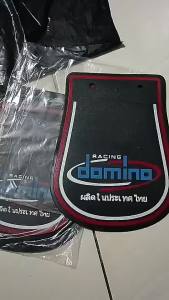 Motorcycle Mudguard Rubber Front and Rear Domino Design