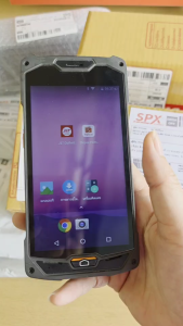 เครื่องคอมพิวเตอร์พกพา เครื่องสแกนบาโค๊ด PDA ยี่ห้อ Sunmi รุ่น L2 มือสอง