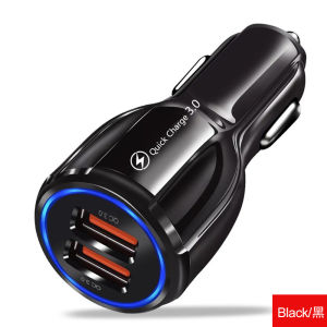 1pcs Smart Mobile Phone 2usb Car Charger 12v-24v 3.1A Output Dual Usb Car Charge Adapter for iphone for samsung