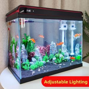 Sunsun | Small Desktop Eco-friendly Aquarium with Ultra-clear Glass