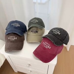 HYGGE- Topi Baseball Pria Wanita URBAN FUTURE Fashion Ripped