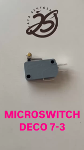 MICRO SWITCH DECO 7-3 LIMIT SWITCH DECO PLAT PENDEK RODA MIKRO SWITCH DECO 7 - 3 MICROSWITCH DECO 7-3 ups stabilizer K