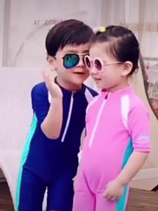 Áo tắm trẻ em Shark cho bé trai một mảnh cho trẻ nhỏ và trẻ lớn 2024 Bộ đồ bơi trẻ em chống nắng mới cho suối nước nóng