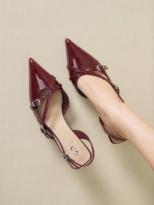 Josiny | Hollow-back Pointed Toe High Heels Pumps