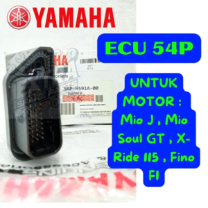 ECU 54P ASLI YAMAHA YGP PRESISI MIO JSOUL GT 115FINO FI 115cc-113cc&X-RIDE KUALITAS ASLI 100% ORI.
