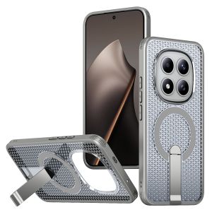 Phone Case for Xiaomi Redmi Note 14 15 Pro Plus Note 15 14 4G for Magsafe Magnetic Stand Heat Dissipation Armor Protection Cover