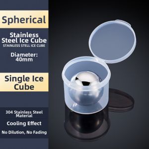 NAIFUNA | Stainless Steel Ice Ball Food Grade Drink Cooler