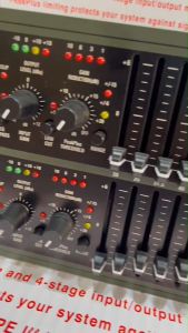 TADA 2231 Professional 2x31 Band Equalizer Compressor อีควอไลเซอร์ 2x31 แบนด์สเตอริโอ สไลด์ยาว พร้อม คอมเพรสเซอร์ในตัว