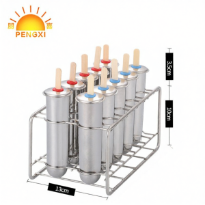Home & Commercial 304 Stainless Steel Ice Cream and Ice Pop Molds