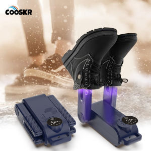 Electric Shoe Dryer 220V UV Sterilization Foldable Shoe Drying Machine Odor Deodorizer Socks Gloves Wet Shoes Heater Boot Dryer