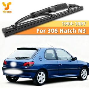 Yitong Rear Window Wiper Blades Are Suitable For Peugeot 306 Hatch N3 1994-1997 All-Weather Silent Natural Rubber Strip Wipers