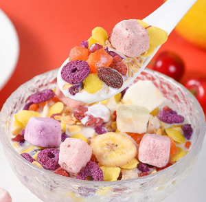 Fruit mixed cereal breakfast with fruit granules meal replacement 400g 800g    麦片