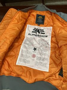Áo khoác pilot bomber Ma1 alpha dingdin