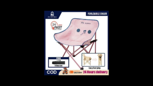[HOT SALE] Portable Folding Camping Chair With Arm Rest Cup Kerusi Lipat Khemah 露营折叠椅子