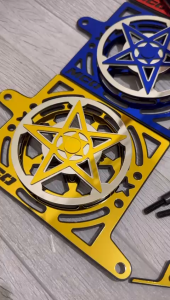 PAKET COVER RADIATOR SPINNER VARIO 160 PCX ADV STYLO 160 + COVER LEHER RADIATOR FREE CAP REGULATOR