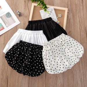 Girls Short Pants Summer Thin Casual Lantern Pants Baby Bloomer Skirt Children Pumpkin Pants Outdoor Cotton Fabric Bloomer Shorts