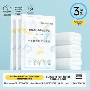 Disposable Thick Travel Bedding Set