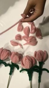 [100 PCS] kawat bulu mercy PASTEL/pipe cleaner MACARON